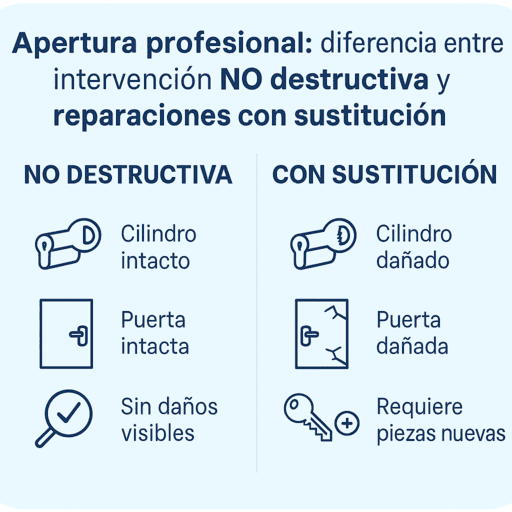 Intervenciones de cerrajería garantizadas en Abegondo Cerrajeros profesionales y de confianza en Abegondo